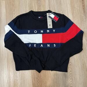 Tommy hilfiger black and red